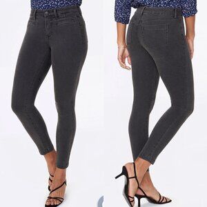 NYDJ Women's NWT Ami Skinny Gray Stretch High Waisted Jeans Plus Size 28W